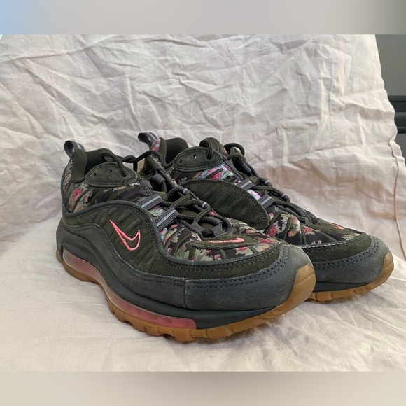 Nike Air Max 98 Floral Sequoia Women’s 9 - Picture 6 of 11